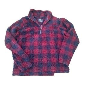 Alpine Sherpa Quarter Zip Pullover - Womens Size XXL - 2XL